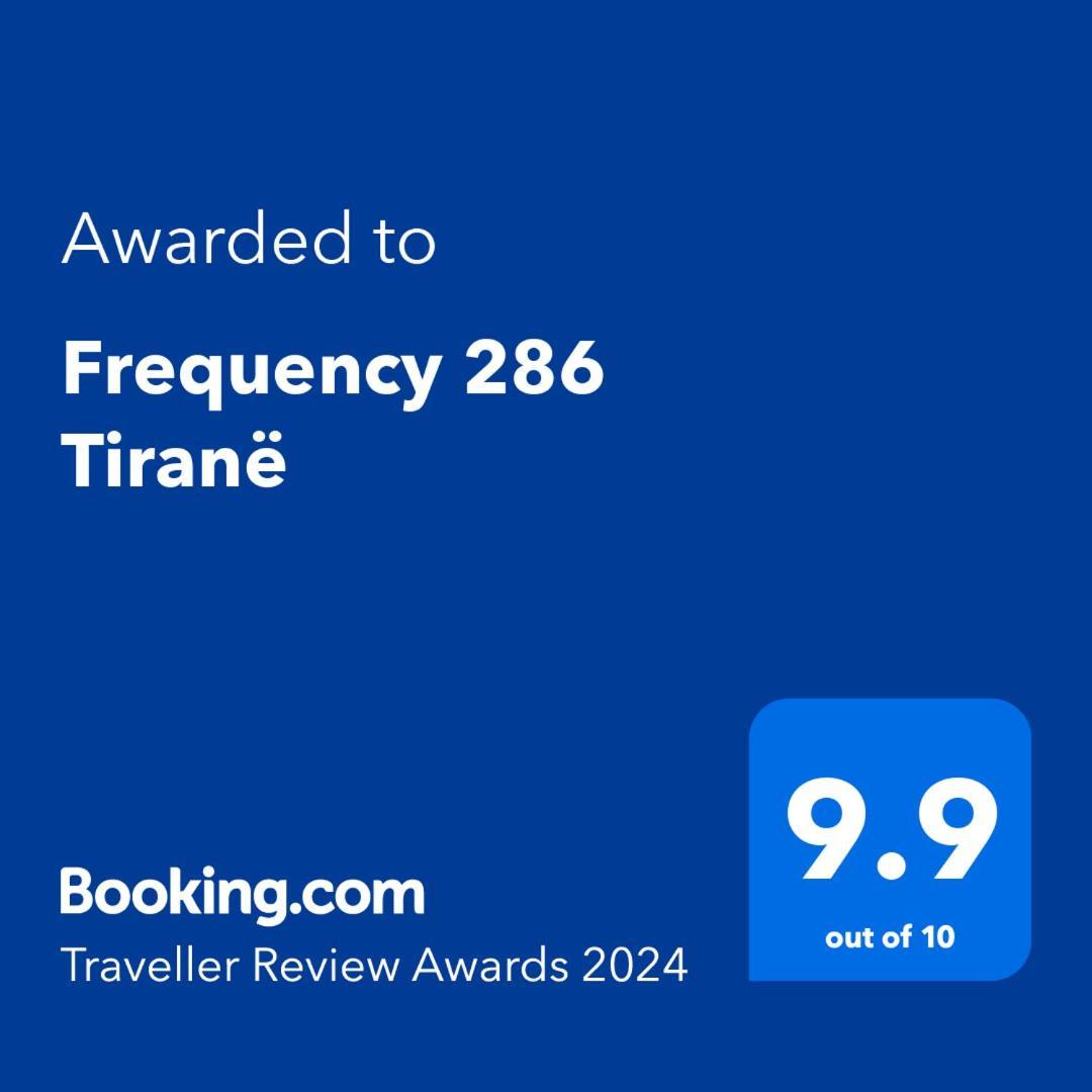 Frequency 286 Tirane 아파트 외부 사진